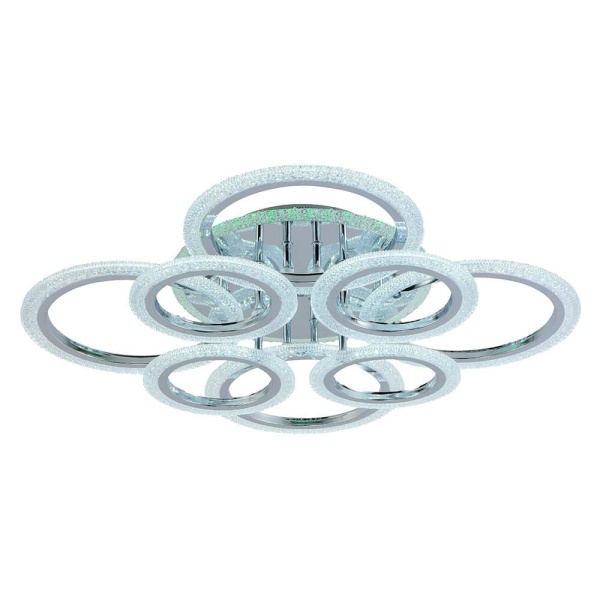 Потолочная светодиодная люстра Profit Light 8086/4+4 CHR