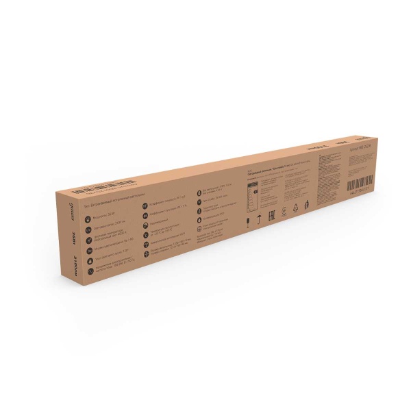 Встраиваемый светодиодный светильник Gauss 860125236 Встраиваемый светодиодный светильник Gauss 860125236