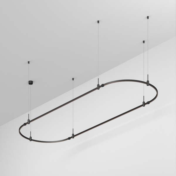 Шинопровод подвесной Arlight Art-Apriori-Oval-Hang-3000X1000 048506
