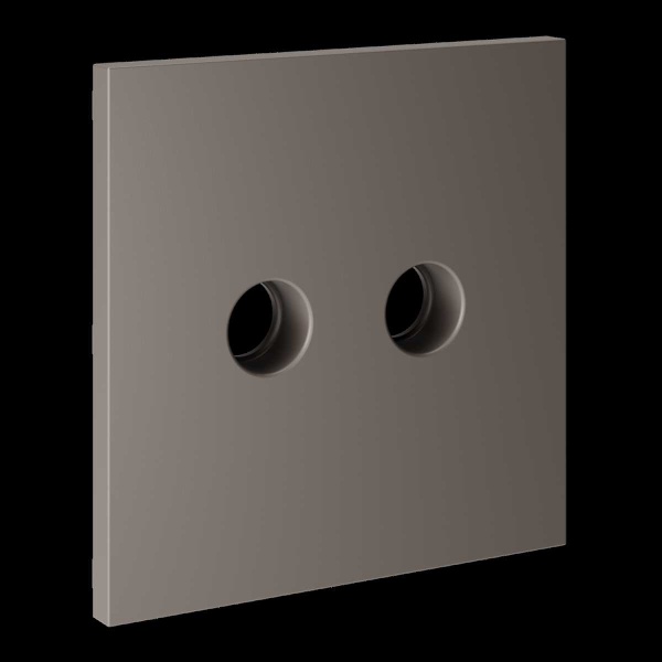 Накладка для розетки телевизионной оконечной TV+SAT, S70 (капучино) Voltum VLS001614