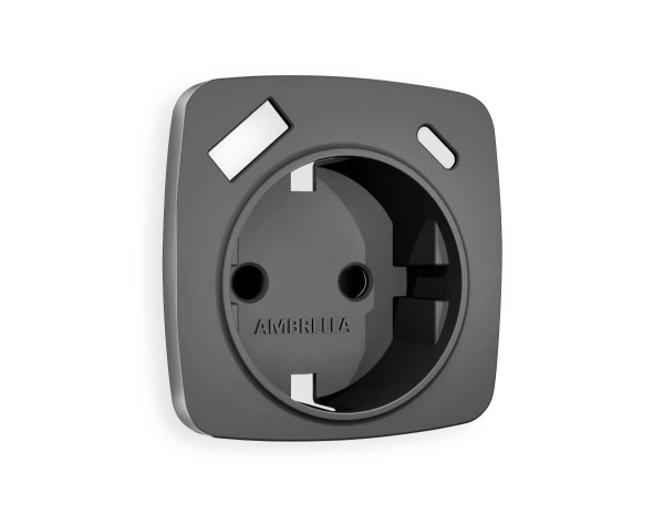 Лицевая панель  розетки AMBRELLA VOLT OP6600