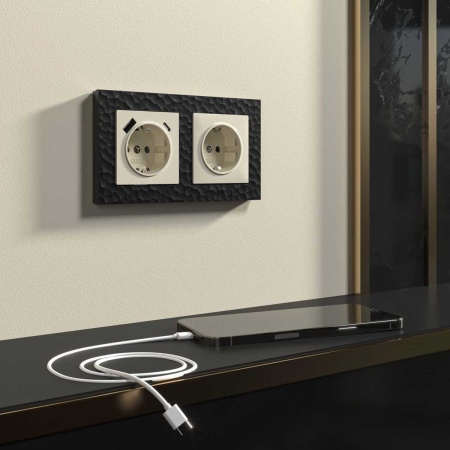 Розетка с заземлением Werkel слоновая кость W1171003 4690389155741