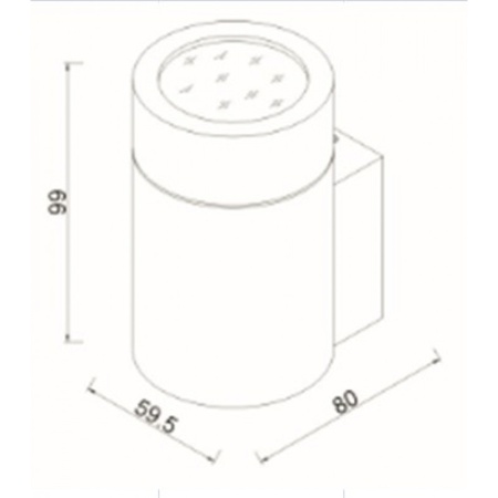 Настенный светильник IMEX IL.0013.2115