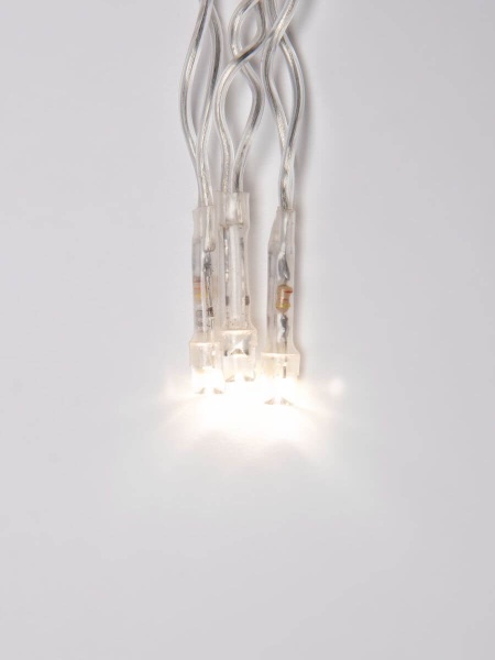 Светодиодная гирлянда Uniel бахрома 230V теплый белый ULD-B3010-200/DTA WarmWhite IP20 UL-00003678