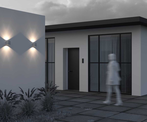 Уличный настенный светильник Maytoni Outdoor Block O507WL-L10W3K