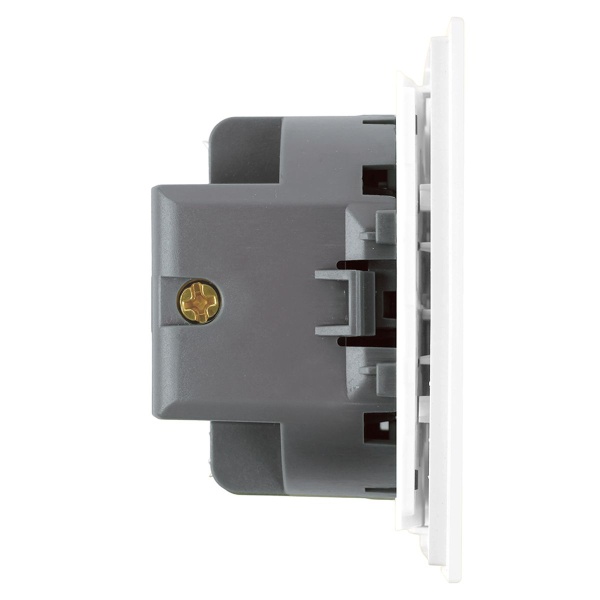 Выключатель 1-клавишный (механизм), Stekker, 250В, 10А Мия, RSW10-3103-01, белая магнолия 50428