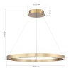 Подвесной светодиодный светильник ST Luce Parilla SL6238.333.01