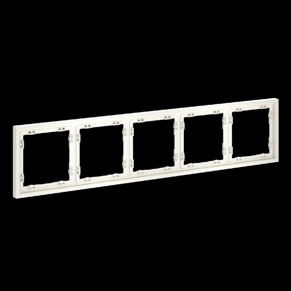 Рамка пластиковая S70 на 5 пост, (хлопок) Voltum VLS100513