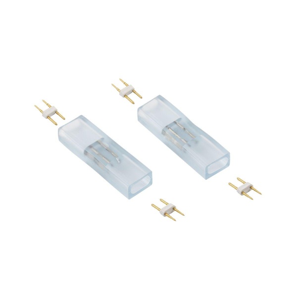 Комплект коннекторов Apeyron для прямого соединения двустороннего неона (2 шт) 09-52-2