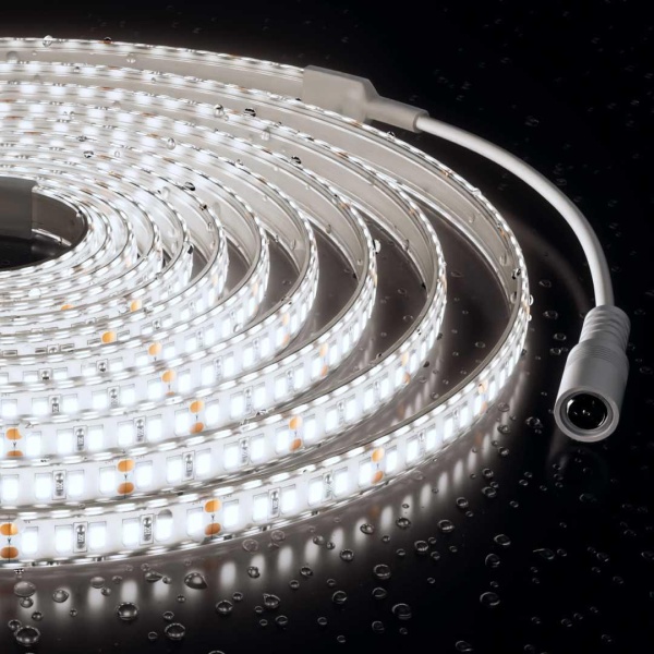 Светодиодная лента Apeyron 12W/m 180LED/m 2835SMD дневной белый 5M 00-448