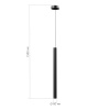 Подвесной светодиодный светильник ST Luce Lilt SL6210.403.01