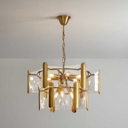 Подвесная люстра Freya Люмьер / Lumiere FR5516PL-09BS