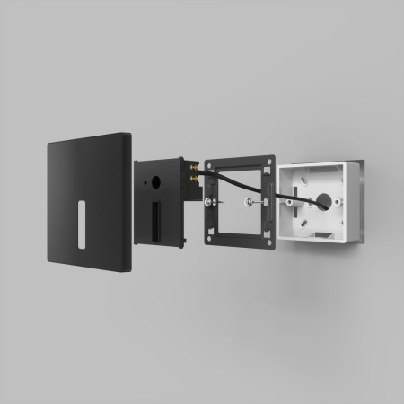 Настенный светодиодный светильник Denkirs Troms DK1030-BK