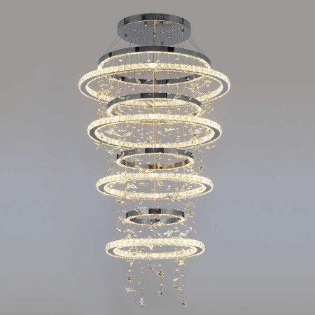 Люстра хрустальная с пультом Citilux ETERA CL322090