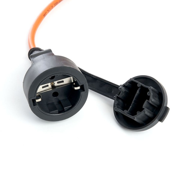 Удлинитель-шнур на рамке 1-местный б/з Stekker, HM02-02-10, 10м, 2*0,75 Home, оранжевый 39490