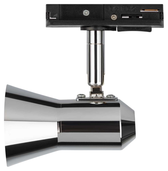 Трековый светильник однофазный ЭРА Taper TR37-GU10 CH Б0053305