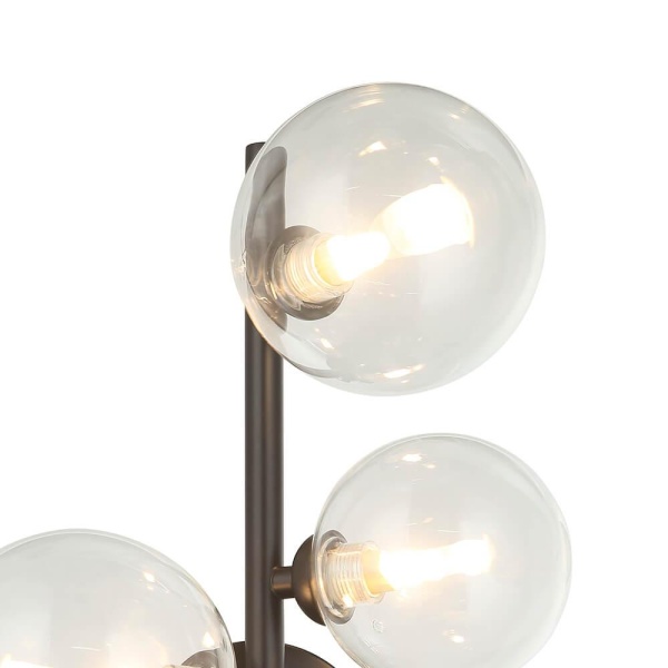 Бра Lumien Hall Lovrenc LH4125/3W-BK-CL Бра Lumien Hall Lovrenc LH4125/3W-BK-CL