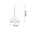 Подвесная люстра Vitaluce V3755-1/7