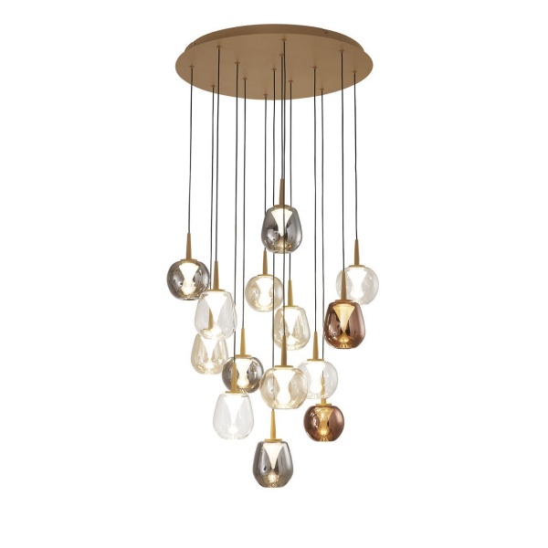 Подвесная светодиодная люстра Mantra Andromeda 8935+14PL