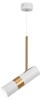 Подвесной светильник ЭРА PL33 WH/GD MR16 GU10 Б0061381