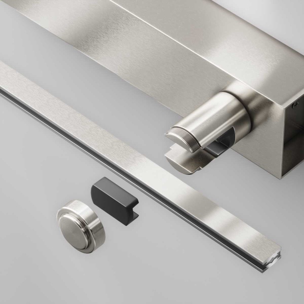 Основание настенное Wall для блока питания с вводом питания Maytoni Technical TRA155CW-BB-PT