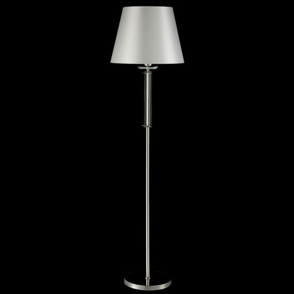 Торшер Crystal Lux Nicolas PT1 Nickel/White