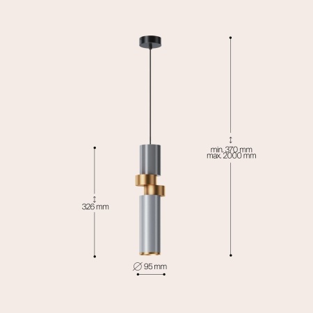 Подвесной светильник Maytoni Palette MOD303PL-01CFL2