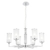 Подвесная люстра Crystal Lux Gloria SP6 Chrome