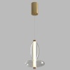 Подвесной светодиодный светильник Crystal Lux Quasar SP10W Led Transparent