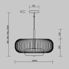 Подвесной светодиодный светильник Maytoni Levitation MOD376PL-L30G3K