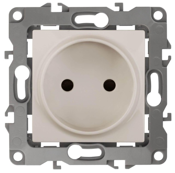 Розетка ЭРА 12 2P 16A 250V 12-2105-02 Б0018255 Розетка ЭРА 12 2P 16A 250V 12-2105-02 Б0018255
