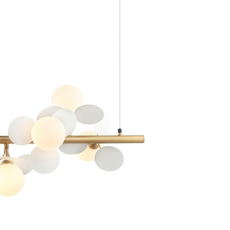 Подвесная люстра Lumien Hall Ilmari LH4136/12PO-GD-WT