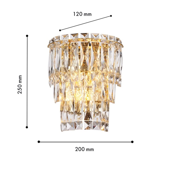 Настенный светильник Favourite Adamas 4781-2W