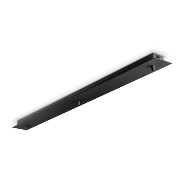 Основание для светильника Ideal Lux Rosone Metallo 3 Luci Nero 123301 Основание для светильника Ideal Lux Rosone Metallo 3 Luci Nero 123301