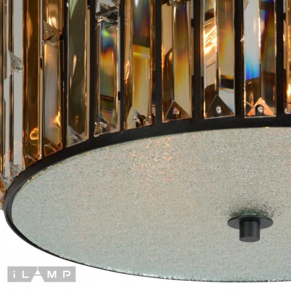 Подвесной светильник iLamp Royal 10390-5+5P BK