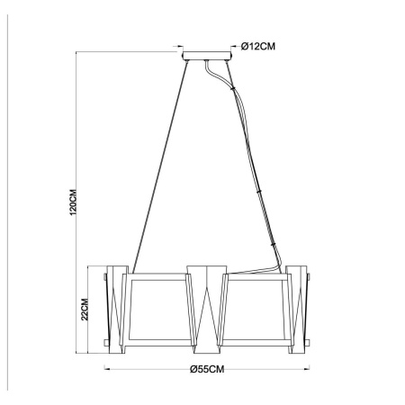 Подвесная люстра Arte Lamp Grato A4079LM-6CC