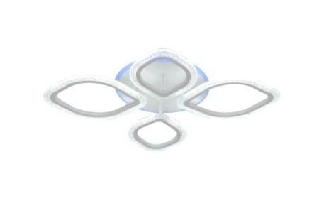 Потолочная светодиодная люстра Escada Bubble 10251/4LED BL