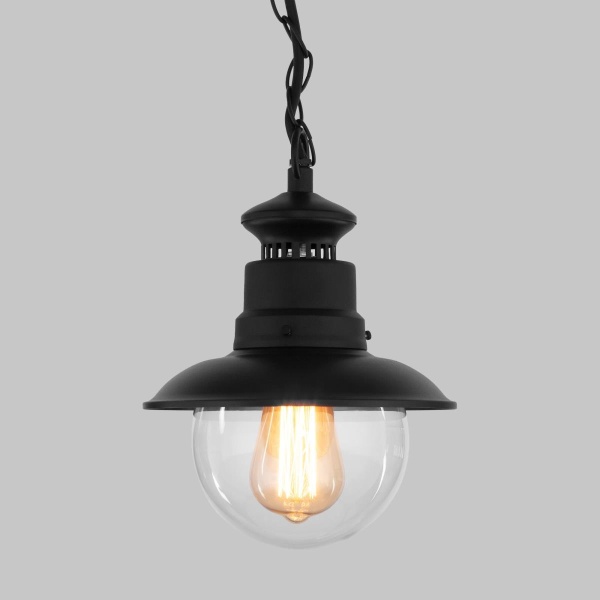 Уличный подвесной cветильник Elektrostandard Talli H GL 3002H черный a038483