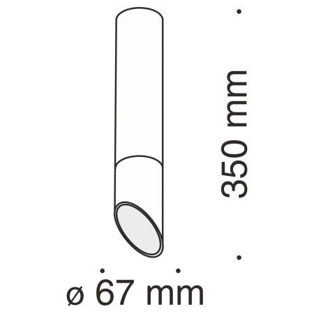 Потолочный светильник Maytoni Technical Lipari C026CL-01B