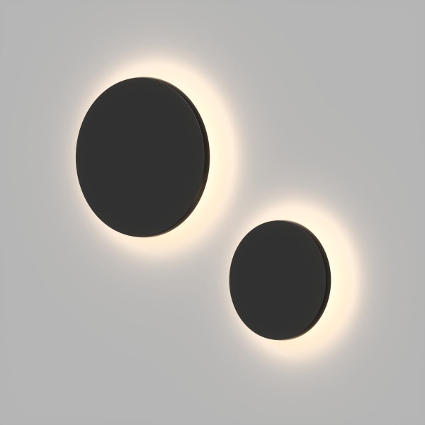 Уличный настенный светодиодный светильник Denkirs Alta DK9781-BK