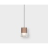 Подвесной светодиодный светильник Italline IT014-0203 rose gold