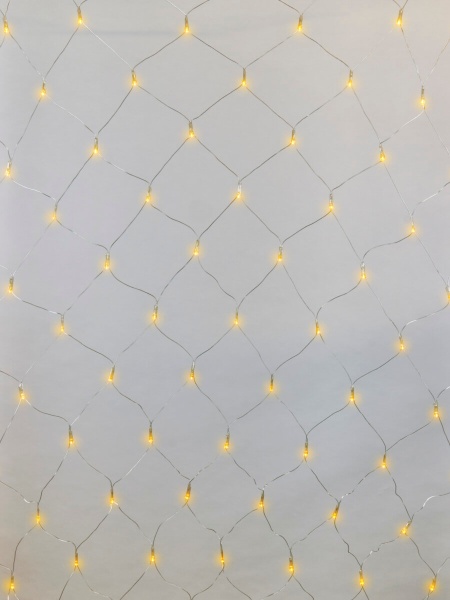 Светодиодная гирлянда Uniel сетка 220V желтый ULD-N2520-240/DTA YELLOW IP20 07939