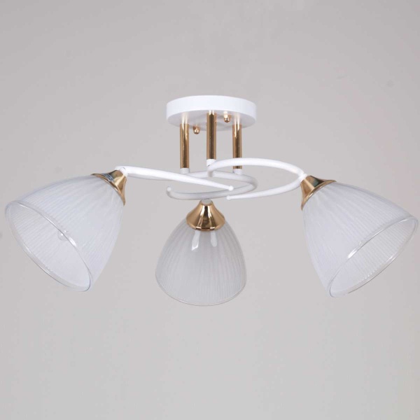 Потолочная люстра Reluce 04360-0.3-03 WH+FG