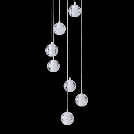 Подвесная люстра Crystal Lux Gaspar SP9 D300 White