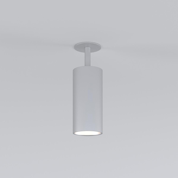 Встраиваемый светодиодный спот Elektrostandard Diffe 25066/Led серебряный a058212