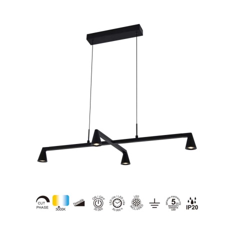 Подвесная люстра Mantra Africa 9410