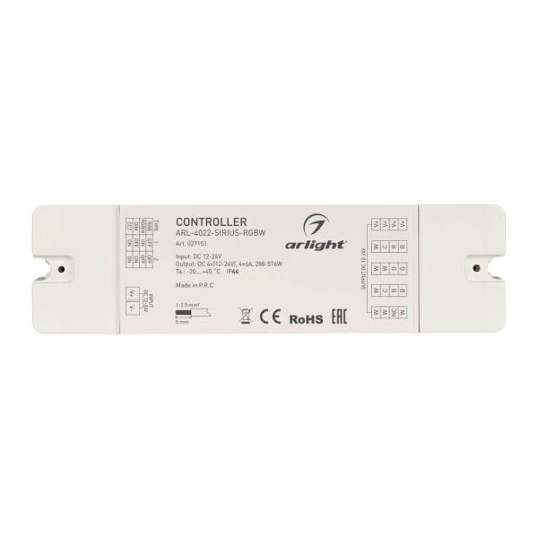 Контроллер Arlight ARL-4022-Sirius-RGBW 027151 Контроллер Arlight ARL-4022-Sirius-RGBW 027151