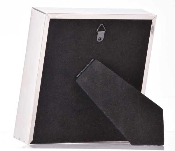 Фоторамка Innova PM01460 Ф/рамка 10*10cm Baby Deep Silver Plated, серебро, металл (6/12/360) Б0046331