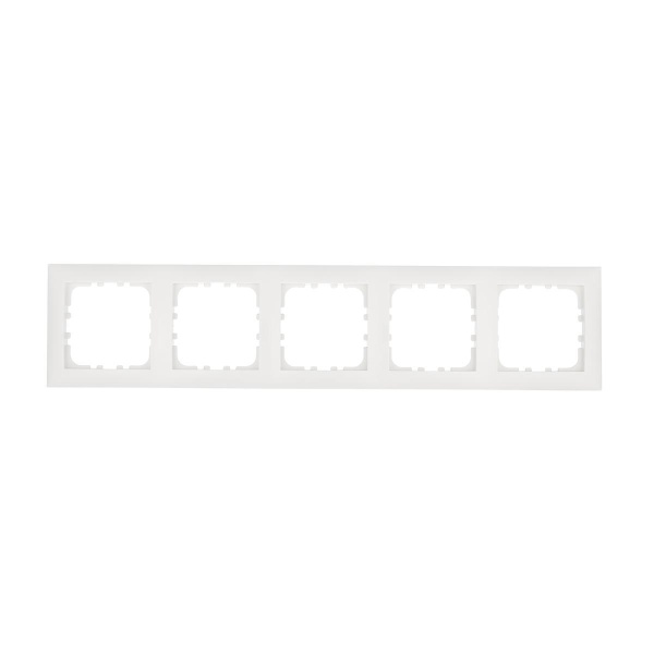 Рамка LK Studio 5-постовая (белый) LK60 864504-1