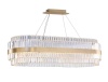 Подвесная люстра Newport 10242/120 oval brass М0066145